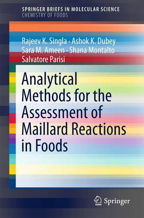 Analytical Methods for the Assessment of Maillard Reactions in Foods - Rajeev K. Singla, Ashok K. Dubey, Sara M. Ameen, Shana Montalto, Salvatore Parisi