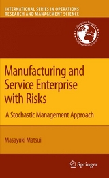 Manufacturing and Service Enterprise with Risks - Masayuki Matsui