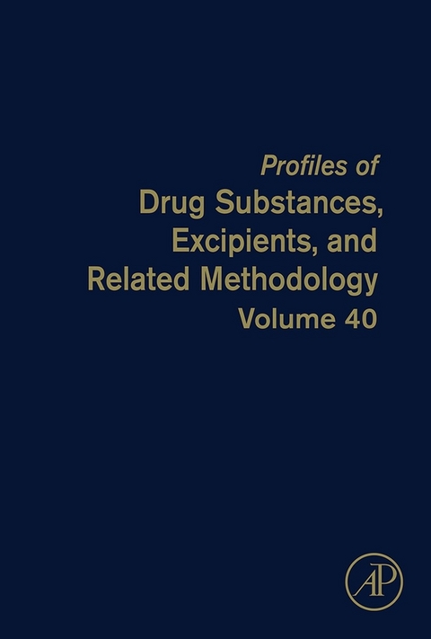 Profiles of Drug Substances, Excipients and Related Methodology