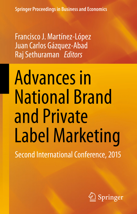 Advances in National Brand and Private Label Marketing - 