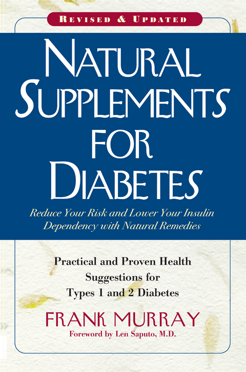 Natural Supplements for Diabetes - Frank Murray