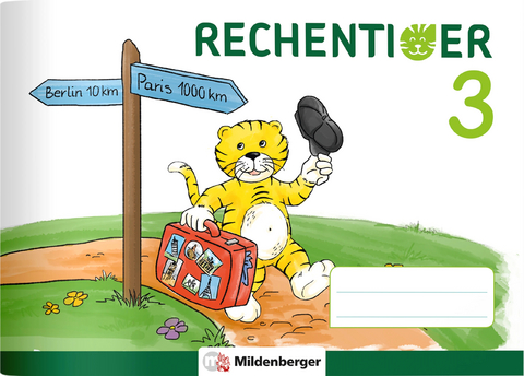 RECHENTIGER 3 mit CD-ROM - Thomas Laubis, Ida Sagner