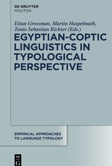 Egyptian-Coptic Linguistics in Typological Perspective - 