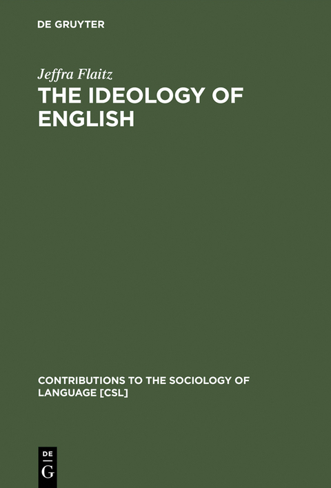 The Ideology of English - Jeffra Flaitz