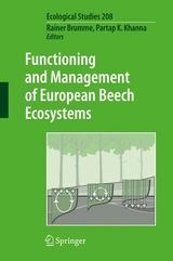 Functioning and Management of European Beech Ecosystems - 