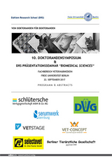 10. Doktorandensymposium & DRS Präsentationsseminar “Biomedical Sciences”