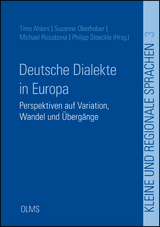 Deutsche Dialekte in Europa - 