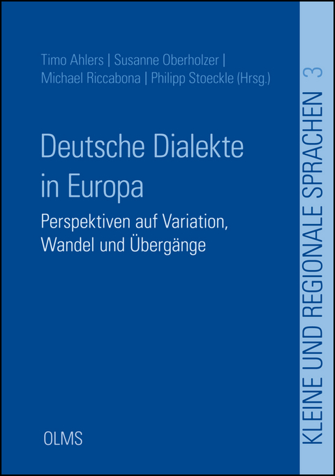 Deutsche Dialekte in Europa - 