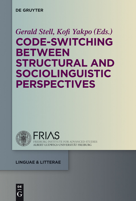 Code-switching Between Structural and Sociolinguistic Perspectives - 