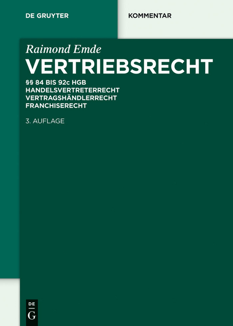 Vertriebsrecht -  Raimond Emde