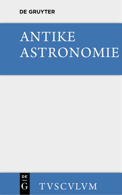 Antike Astronomie - 