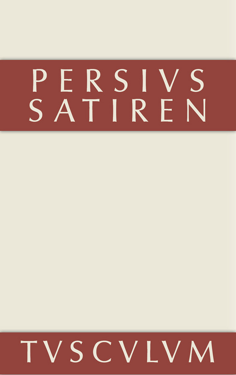 Satiren -  Persius