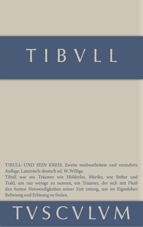 Tibull und sein Kreis -  Tibull