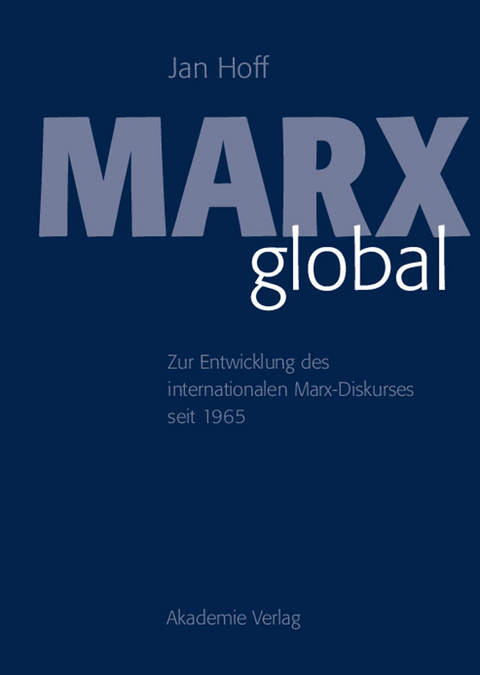 Marx global -  Jan Hoff