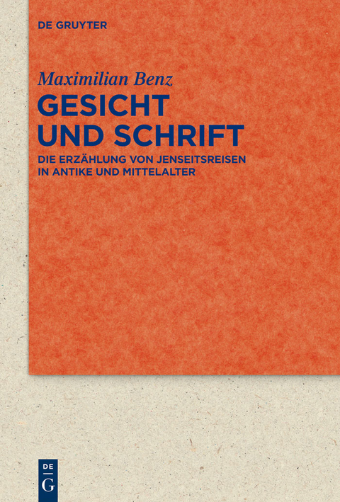 Gesicht und Schrift -  Maximilian Benz