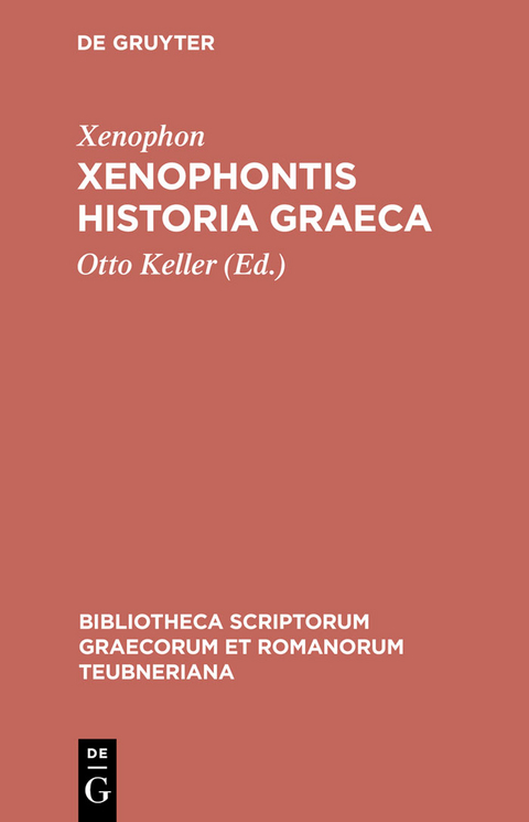 Xenophontis Historia Graeca -  Xenophon