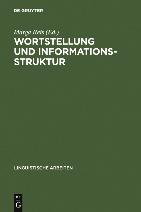 Wortstellung und Informationsstruktur - 