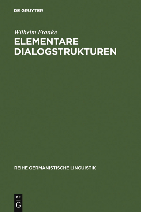 Elementare Dialogstrukturen - Wilhelm Franke