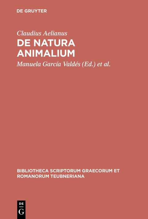 De natura animalium - Claudius Aelianus