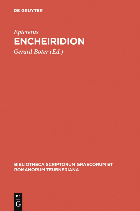 Encheiridion -  Epictetus