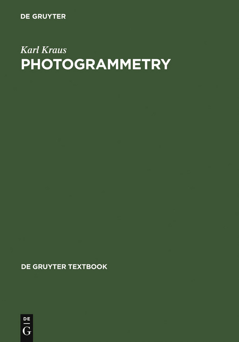 Photogrammetry - Karl Kraus