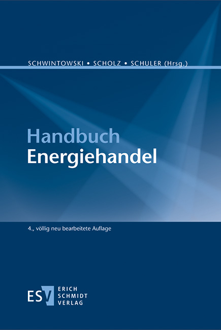 Handbuch Energiehandel - 