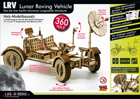 LRV - Lunar Roving Vehicle - 