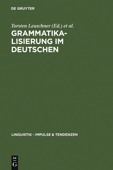 Grammatikalisierung im Deutschen - 