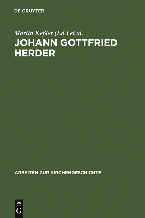 Johann Gottfried Herder - 