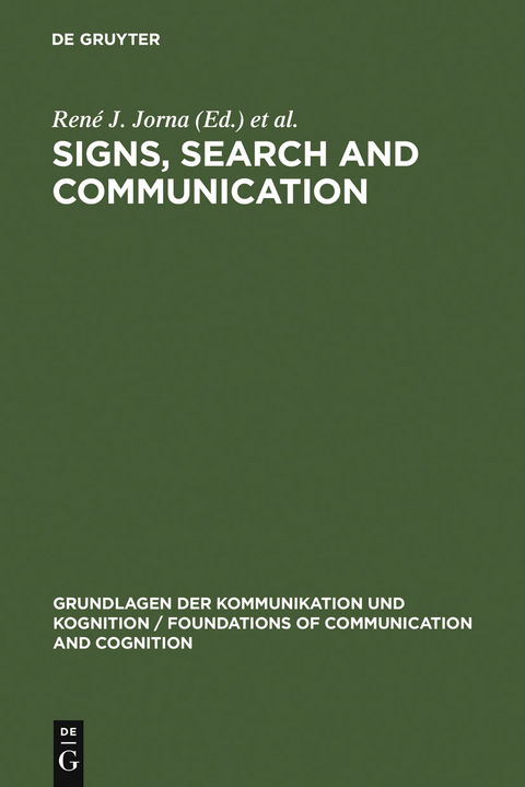 Signs, Search and Communication - 