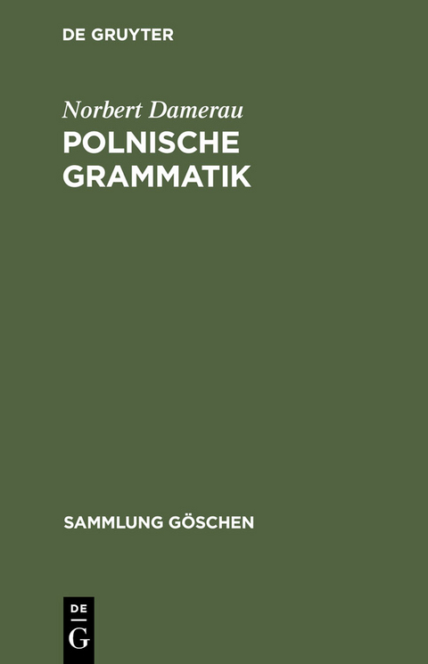 Polnische Grammatik - Norbert Damerau
