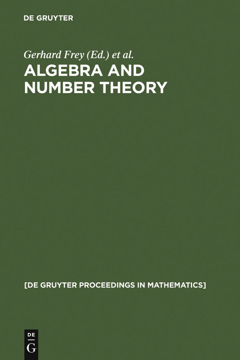 Algebra and Number Theory - 