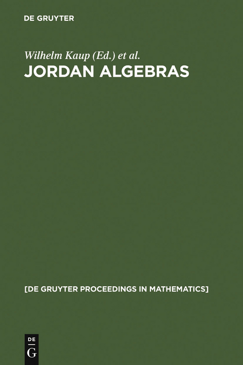 Jordan Algebras - 