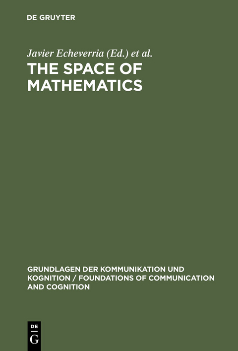 The Space of Mathematics - 