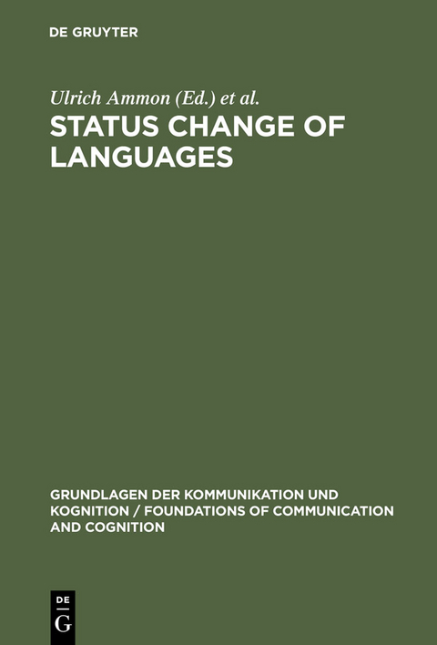 Status Change of Languages - 