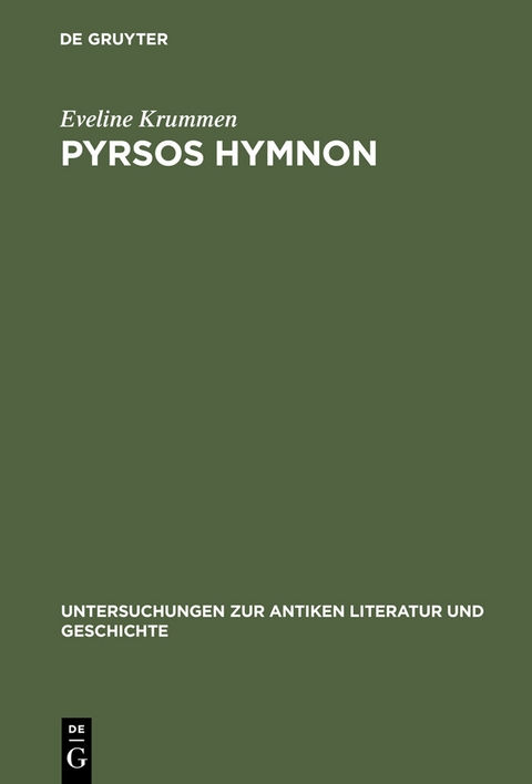 Pyrsos Hymnon - Eveline Krummen