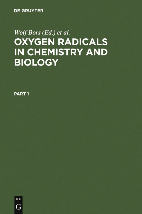 Oxygen Radicals in Chemistry and Biology - 