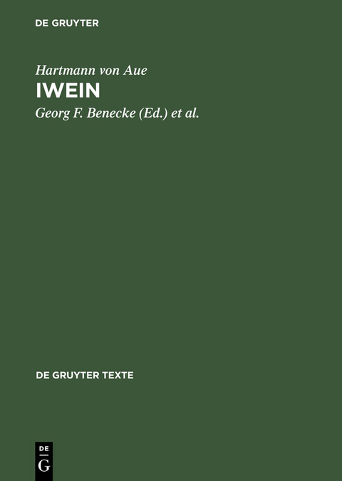 Iwein -  Hartmann von Aue
