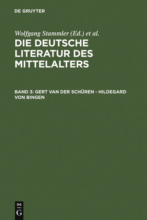 Gert van der Schüren - Hildegard von Bingen - 