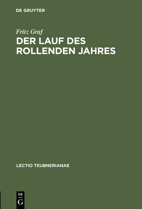 Der Lauf des rollenden Jahres - Fritz Graf