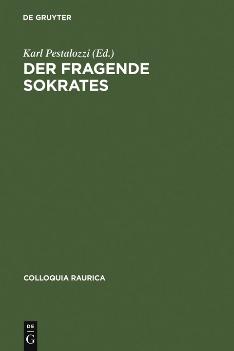 Der fragende Sokrates - 