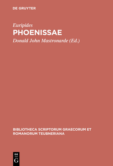 Phoenissae -  Euripides