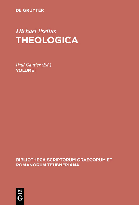 Theologica -  Michael Psellus