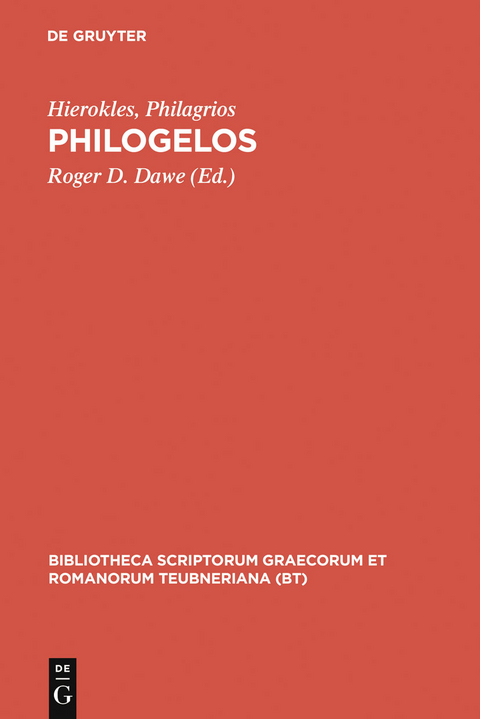 Philogelos -  Hierocles,  Philagrius