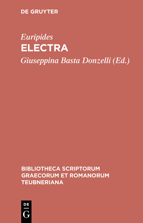 Electra -  Euripides