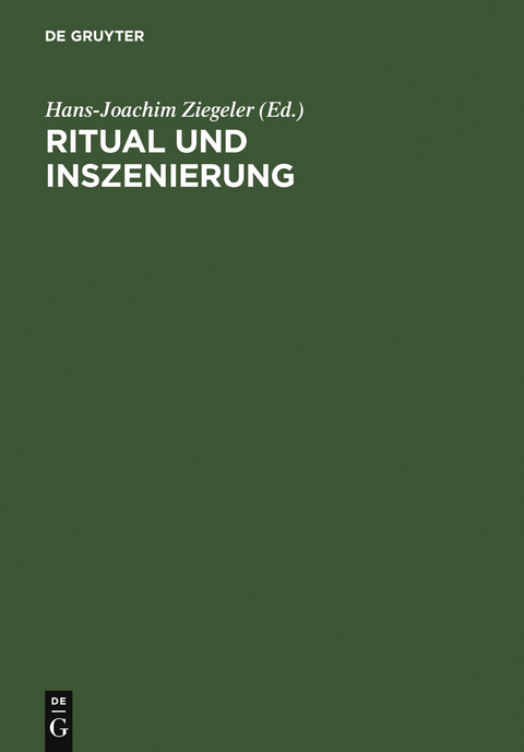 Ritual und Inszenierung - 