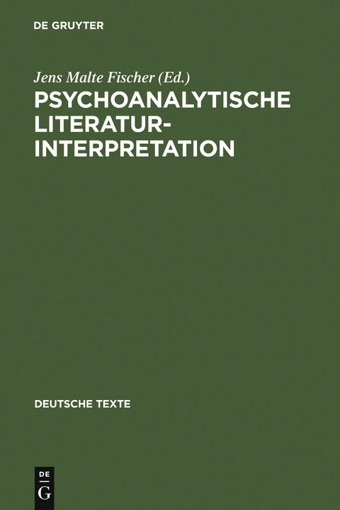 Psychoanalytische Literaturinterpretation - 