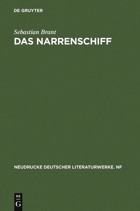 Das Narrenschiff - Sebastian Brant