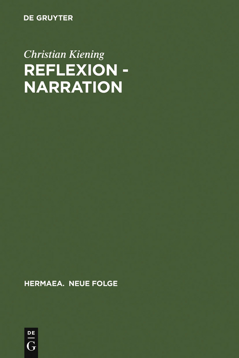 Reflexion - Narration - Christian Kiening