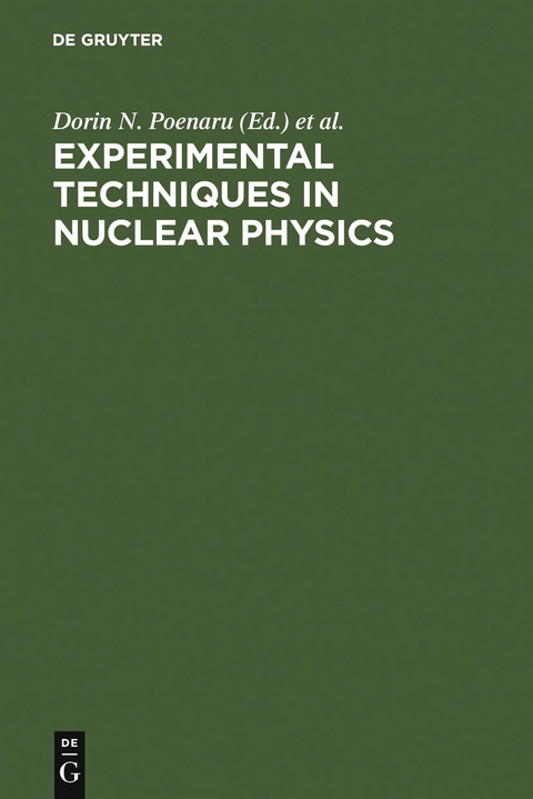 Experimental Techniques in Nuclear Physics - 